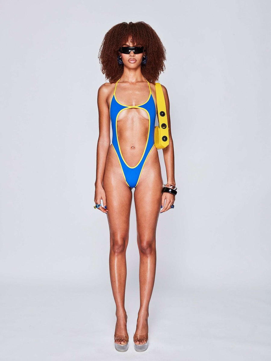 GOI Blue Faiza Swimsuit | One Pieces